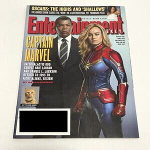 Entertainment Weekly March 8 2019 Captain Marvel Brie Larson Oscars Good Fight